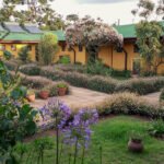Rhino Lodge courtyard